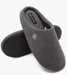 CIOR Unisex Men's Women's Memory Foam Slippers Comfort Cotton-blend Closed Toe House Shoes Indoor Scuff Size  10-11