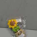 Mini Positive Sunflower Crochet, Mothers Day, Mom's Birthday Gift for Women, Appreciation Thank You Gift for Coworker, Friend, Teacher, Sister