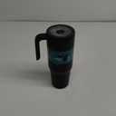 REDUCE Chiller Vacuum Insulated 40 oz Tumbler with Spill-Proof Silicone Straw - Sustainable Tritan Lid with Water Intake Markers - Soft Sit Base Travel Mug - Dishwasher Safe - Phantom