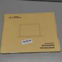 PHOCAR Crystal Clear MacBook Air 13 M1 Case Compatible with MacBook Air 13.3 Inch (A2337, A2179, A1932), Included with Kraft Paper MacBook Air 13 Sleeve, Accessory Pouch, Mouse Pad