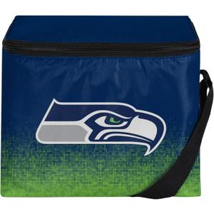 FOCO NFL Unisex Gradient Print Lunch Bag Coolergradient Print Lunch Bag Cooler, Seattle Seahawks, Standard