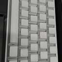 MageGee 60% Rapid Trigger Gaming Keyboard, Hall Effect Magnetic Switch, Actuation Point Adjustable, Hot Swappable RGB Backlit Wired Keyboard with Arrow Keys for Win/PC/MAC, White