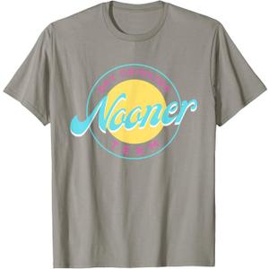 Bad Day To Be A Nooner | Day drinking Nooner Team T-Shirt Large