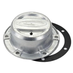 Stemco 352-4009 Solid Aluminum Grease/Vented Hub Cap, 1 Pack