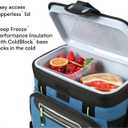 Titan Zipperless HardBody Cooler, Keeps Ice 2 Days
Durable soft cooler with easy access lid, leak proof hard liner with shelf, Backsaver shoulder strap, for lunch and day trips, 16 Can