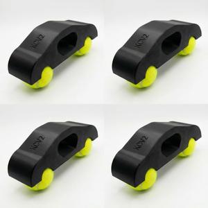Rocker Feet Compatible with Wahoo Kickr Core Gen 2 | Indoor Cycling Motion System with 8 Tennis Balls, Vibration Dampening Trainer Accessories