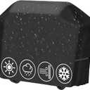 Grill Cover, 67 Inch BBQ Gas Grill Cover for Outdoor Grill, Waterproof, Weather Resistant, UV & Fade Resistant Barbecue Cover, All Weather Protection BBQ Cover for Outside