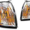 For Toyota Tundra 2000-2004 Signal Light Assembly Pair - Driver & Passenger Side DOT TO2530135 TO2531135 (Extended Cab Pickup; Regular Cab)