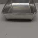 4PCS Stainless Steel Square Plate With Lid, Stainless Steel Baking Pans Cake Pan, Rectangle Food Storage Box, Container, Oven Kitchen (S,M,L)