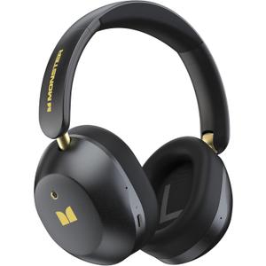 Monster Persona 6th ANC Active Noise Cancelling Headphones, Wireless Bluetooth Headphones Over Ear with HiFi Stereo Audio, 60H Playtime, Bluetooth 6.0, 3 EQ Modes for Travel Work, Black