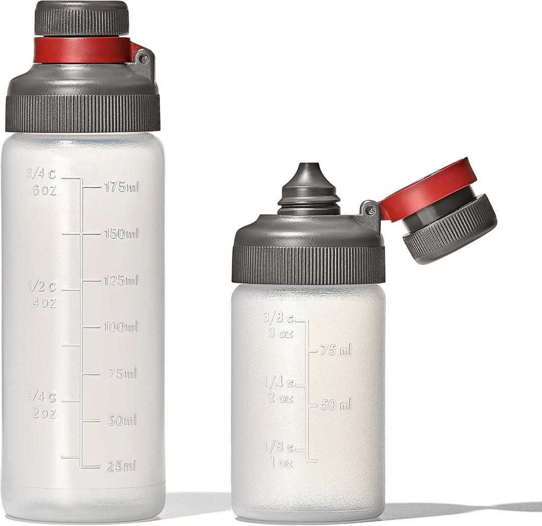 OXO Outdoor Leakproof Squeeze Bottle Set, Capacity 6 ounces