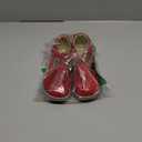 Bellocasa Toddler Girls Mary Jane Dress Shoes - Ballerina Flats for Little Girl Party School Uniform Shoes(JY5306 Red, 29)