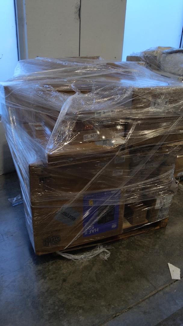 pallets of mixed items condition mostly new