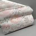 Orainege Peel and Stick Wallpaper Floral Wallpaper 17.3in x118.1in Floral Contact Paper Peony Self Adhesive Removable Wall Paper for Cabinets Walls Shelf Liner, Light Pink