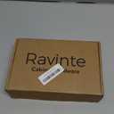 Ravinte 20 Packs (10 Pairs) 3/8" Inset Matte Black Cabinet Hinge,Self Closing Hinges for Kitchen/Bathroom/Furniture Cabinets & Doors,Decorative Cabinet Hardware Kitchen Cabinet Hinges with Door Bumper