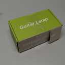 Vintage Microphone Guitar Lamp, Cool Guitar Gifts for Music Lovers and Player, USB Plug in Powered, Retro Decorations for Home, Bar, Office