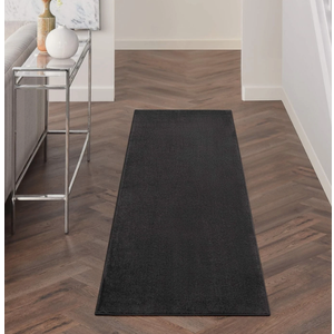 Rug For Outside Or Inside Use, 2 X 6 Feet, black 