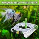 Python No Spill Clean and Fill Aquarium Maintenance System, Gravel Cleaner and Water Changer, 75 Foot