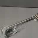 Adjustable 16-27" Suction Cup Towel Bar Extendable Suction Cup Towel Rack Holder Bathroom Stainless Steel for Glass Shower Door(Silver)