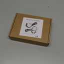 TOPCABIN Bicycles Handlebar Grips, Aluminum Lock-on Ergonomic Bike Grips, Cushion Vibrations Comfort Bike Handlebar Grips, Mountain MTB BMX Bicycles Grips for Scooter (Rubber Black/Grey)