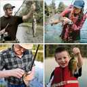 2 x 24pcs Fishing Lures Lifelike Bait for Bass Trout Salmon Walleye Crappie Pike - Freshwater and Saltwater Hard Metal Baits Kit with Gift Box - Fishermen & Angler Fishing Gear Set for 2025 Xmas Fishing Advent Calendar