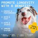 8-in-1 Dog Multivitamin  100% Natural Supplement Powder with Colostrum for Healthy Skin, Joints & Energy  Crafted by Dog Nutritionist Kayla Kowalski, Made in USA  30 Scoops