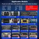 5GWifi Upgrade Car Radio for Toyota 4Runner 2003-2009, Tundra 2003-2006, Highlander 2001-2007, Camry 2002-2006, FJ Cruiser 2007-2014, 7inch Touchscreen Stereo GPS Wireless Carplay Android Auto Camera