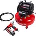 CRAFTSMAN Brad Nailer and Air Compressor Combo Kit With Hose (CMEC1KIT18)