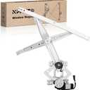 Front Driver Side Power Window Regulator with Motor fit for Ford F250 F350 F450 F550 Super Duty, F650 F750 2000 2001 2002 2003 2004 2005 2006 2007 2008 2009 2010 2011 2012, Excursion 00-05, Left