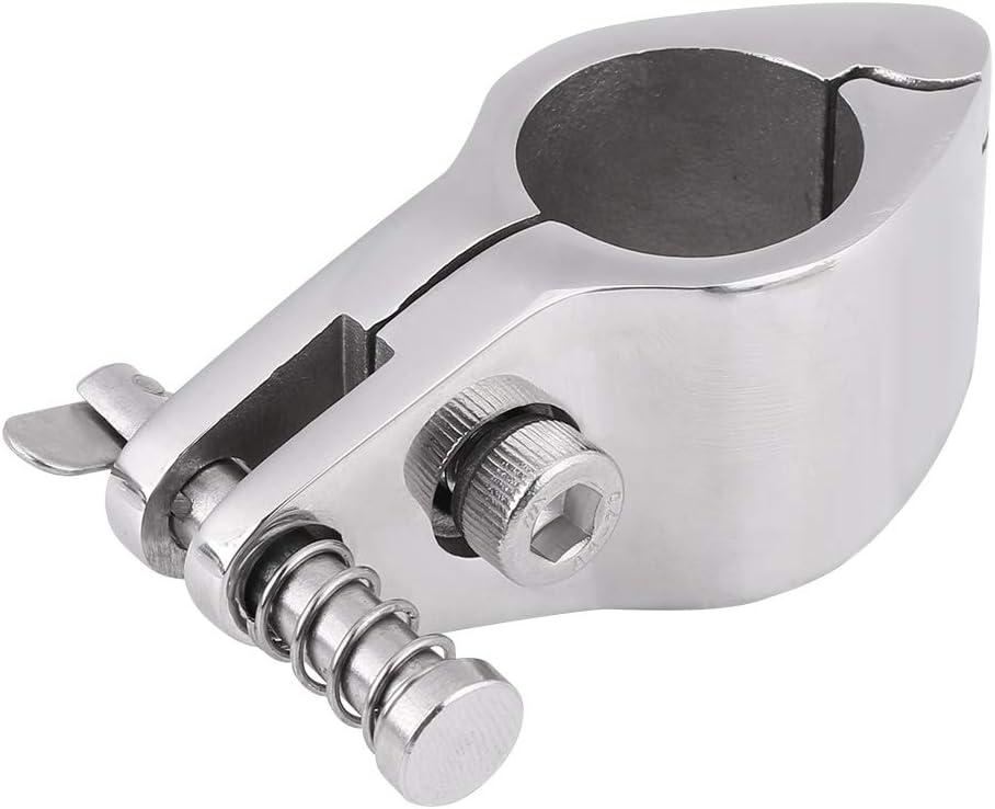 Aramox Boat Jaw Slide, 7/8" 316 Stainless Steel Marine Boat Jaw Slide Hinged Bimini Top Hardware Fitting