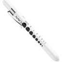 CAVN Pen Light with Pupil Gauge LED Penlight for Nurses Doctors, Reusable Medical Penlight for Nursing Students (White)