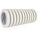 Masking Tape 1/2 Inch x 60 Yards - 12 Rolls, White Masking Tape, No Residue Painters Tape, Craft Tape Rolls, High Adhesive Decorative Tape for Painting, DIY, Arts, Crafts, Labeling, Handmade