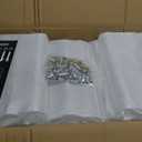 VINCIGANT 4PCS 8 Arm Clear Acrylic Candelabra Centerpieces for Tables