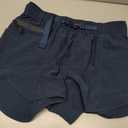 Running Shorts for Women with Liner Athletic Sport Pants Lightweight Gym Workout Shorts with Pockets, Small Navy