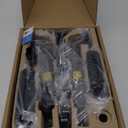 HUANUO Single Monitor Mount, 13 to 32 Inch Gas Monitor Arm, Adjustable Stand, Vesa Mount with Clamp and Grommet Base - Fits 4.4 to 19.8lbs LCD Computer Monitors (Black)