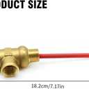 91604 1/2 inch Relief Valve, 150 PSI Temperature and Pressure Relief Valve, Replacement for Camco 10423 G10-1E G10-2E G610-3E G9 G16 GE9 GE16 GEH9 GEH16 RV Electric Water Heaters Valve
