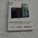 mophie Snap+ Juice Pack Mini w/ Wallet - Wireless Portable Magnetic Charger with 5000 mAh Internal Battery, Compatible with MagSafe & Qi-Enabled Smartphones, Works with Apple, Samsung, and Google