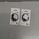 GE 2-Way RCA Audio Adapter,6in, Black 2PAC