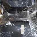 Safco Step On Plastic Trash Can with Foot Pedal, 23 Gallon Garbage Can for Kitchen, Indoor or Outdoor Use, Hands Free, Black