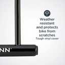 Schwinn Bike U-Lock with Keys, 12 mm x 7.5 inches, Black, Vinyl Coated Steel Shackle, Mounting Bracket for Storage and Transport, Anti Theft Protection, Shackle Bike Lock for Security