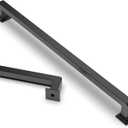 Asidrama 10 Pack 10 Inch(256mm) Matte Black Cabinet Pulls Cabinet Handles Cupboard Handles Kitchen Cabinet Hardware for Cupboard Drawer Pulls