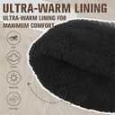 MIG4U Beanie Hat Wool Knitted Fleece Lined, Warm Soft Coral Thick Cuffed Beanie Cap, Classic Double-Layers Winter Hat (Gray)