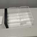 8-Slot Clear Acrylic Booster Pack Dispenser, Card Organizer with Black Base, Fits 280+ Booster Packs, 4mm Thick Display Holders for Sports, Trading Collector Cards (8-Slot (16.6" x 12" x 5.7"))