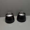 Yoken Sturdy Elevated Dog Bowls 2 Packs, Prevention of Vertebrae Disease, Non-Slip, High Capacity, Colorful Raised Bowls for Medium Small Dogs