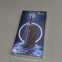 Rtauys M5 Sonic Electric Toothbrush for Adults - Rechargeable Electric Toothbrushes with 8 Brush Heads & Travel Case,Power Electric Toothbrush with Holder, 3 Hours Charge for 120 Days - White