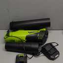 Leaf Blower, Electric Cordless Leaf Blower with 2 Batteries and Charger, 2 Speed Mode, Lightweight Cordless Blower for Blowing Leaves, Patio Cleaning, Blowers for Lawn Care and Dust