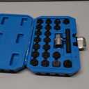 22PCS Wheel Locking Nut Key Kit Compatible with BMW Series, Wheel Lock Nut Socket Adapter Set, Anti-Theft Lug Removal Tool, Anti-Theft Screw Remover Repair Tool