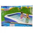 Family Fun Pool 10 Foot 120in x72in x22in Rectangular Inflatable
