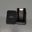 Aluminum Pill Splitter Cutter with Auto Centering Device, 316L Stainless Blade, Genuine Leather Case, Professional Pill Splitter for Cutting Small or Large Pills (Silver)