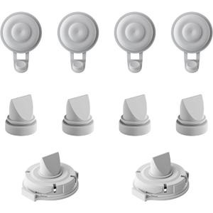 Replacement Pump Parts Compatible with Momcozy M9 Pump Parts Include 6PCS Duckbill Valves & 4PCS Diaphragms for momcozy m9 Replacement Parts (10PCS)